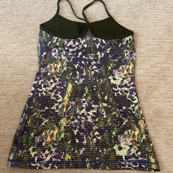 Lululemon Power Y Tank Luon Floral - Picture 4 of 5